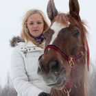 Eugene and horse Hillary