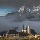 Eure Majestät der Watzmann im Nebel.....