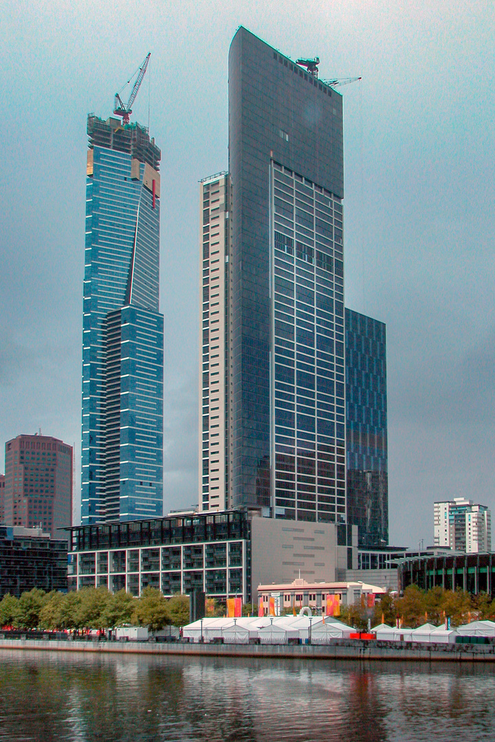 Eureka Tower at the Yarra River