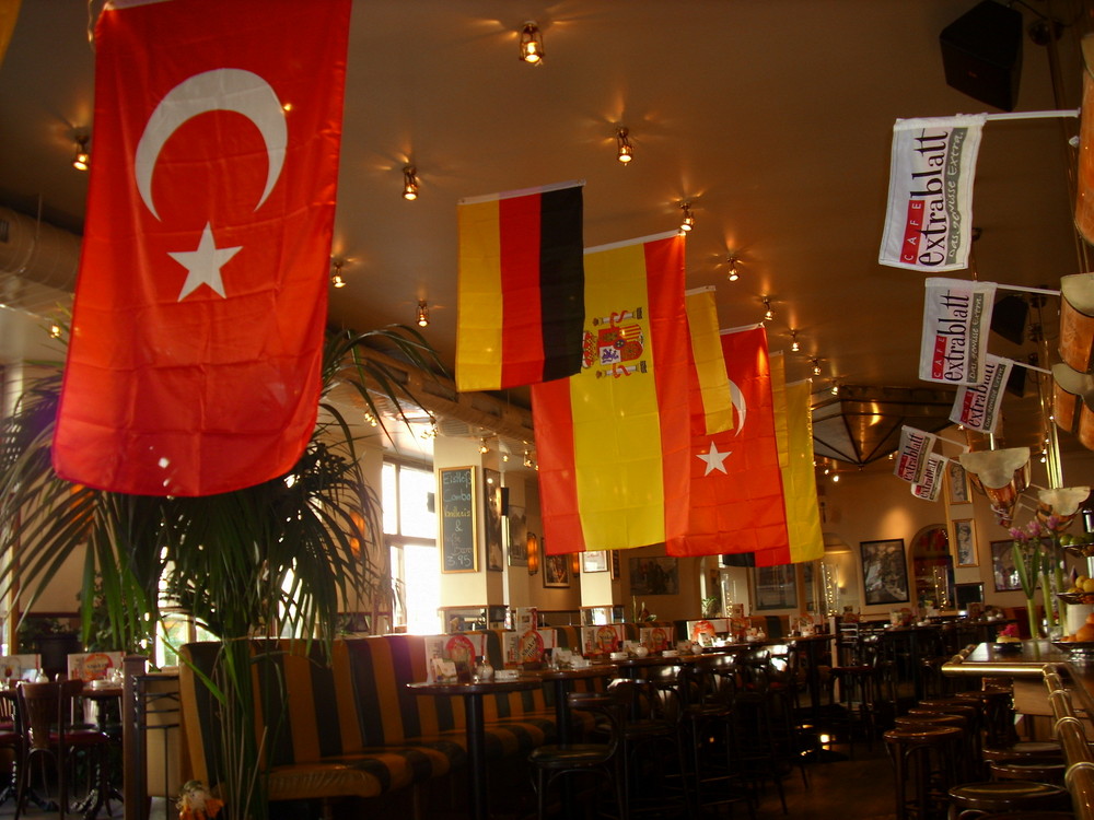 Euro 2008 in meinem Cafe