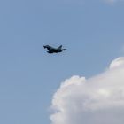 Euro Fighter beim überflug des Naturschutzgebietes