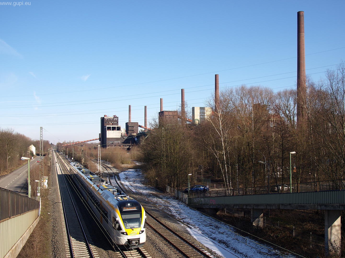 Eurobahn vor Zollverein