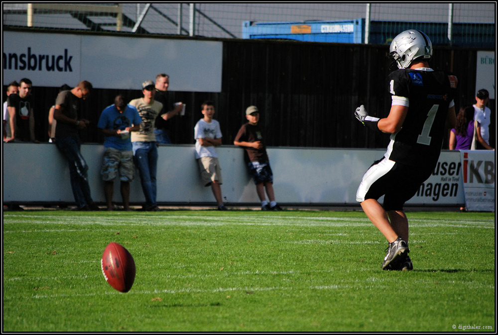 Eurobowl Halbfinale / Swarco Raiders Tirol gegen Turek Graz Giants / III