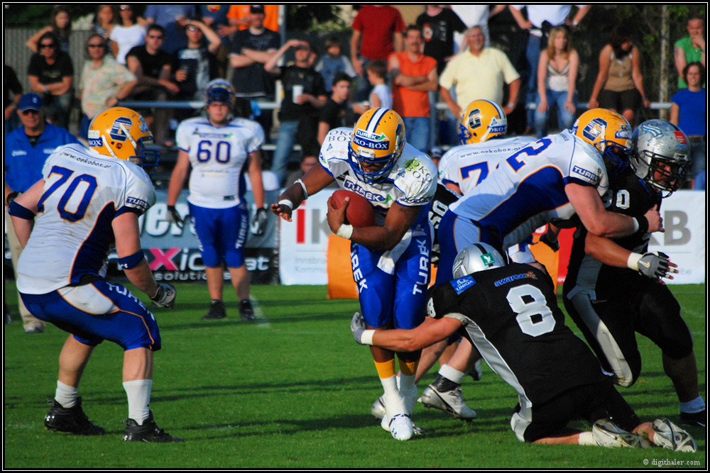 Eurobowl Halbfinale / Swarco Raiders Tirol gegen Turek Graz Giants / X