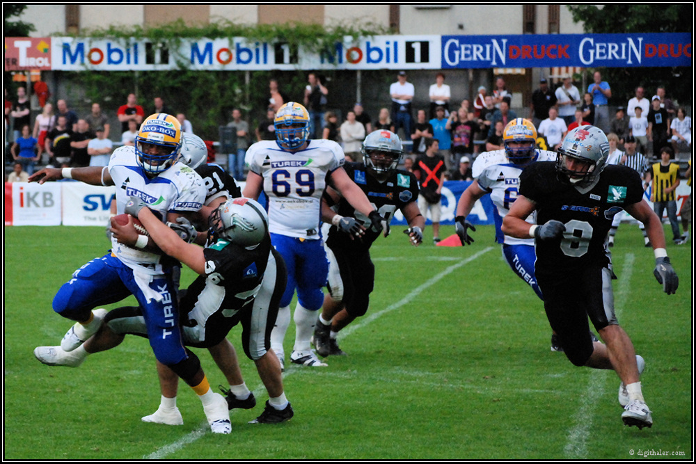 Eurobowl Halbfinale / Swarco Raiders Tirol gegen Turek Graz Giants / XII