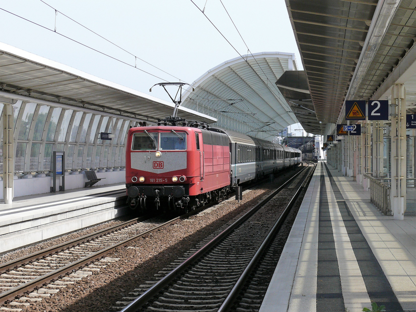 Eurocity in Ludwigshafen Mitte