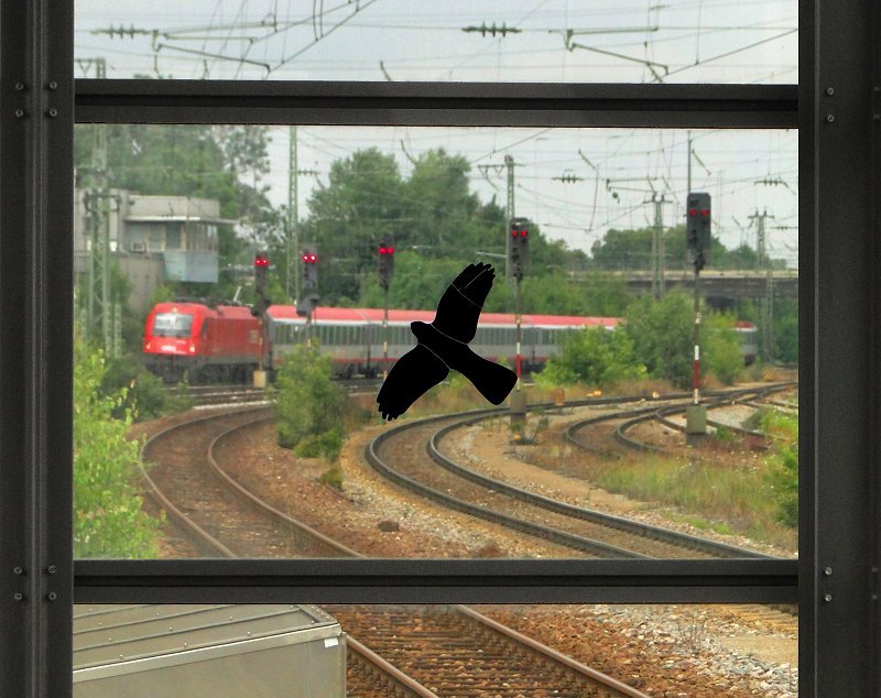 "Eurocity mit Rahmen", Trudering 30.07.2011