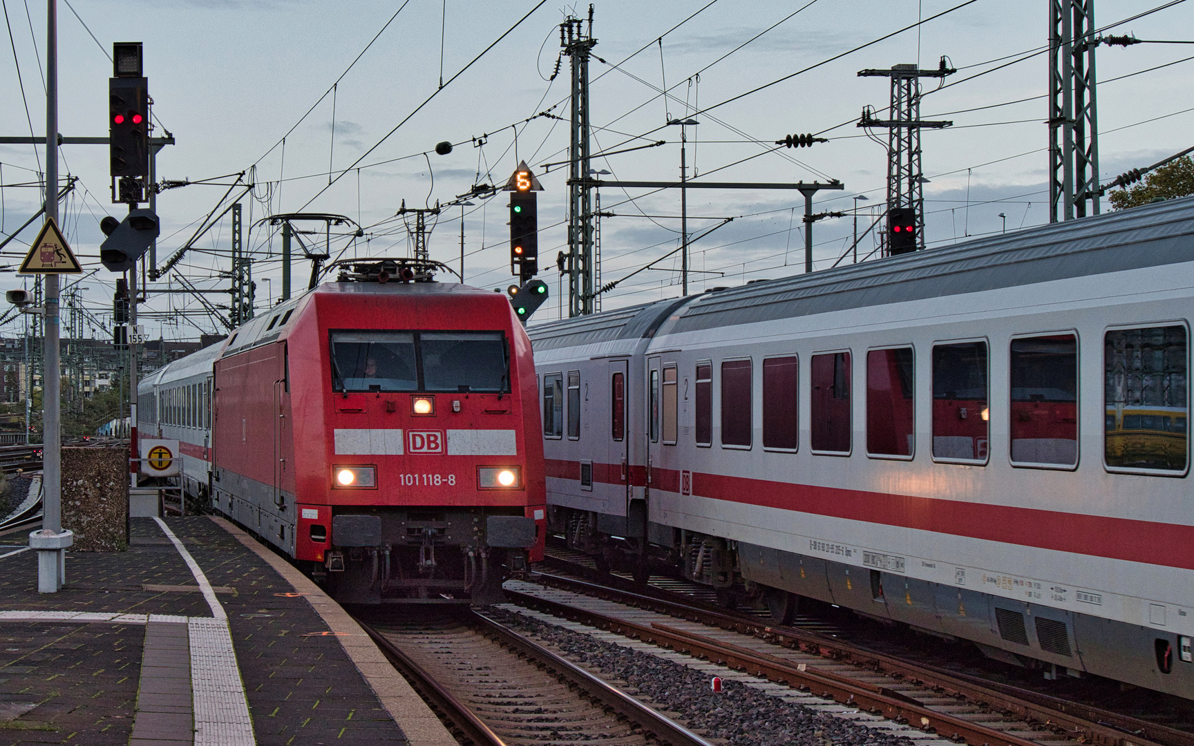 Eurocity trifft Intercity