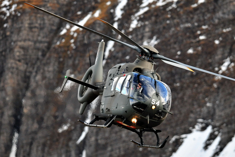 Eurocopter EC635 der Swiss Air Force