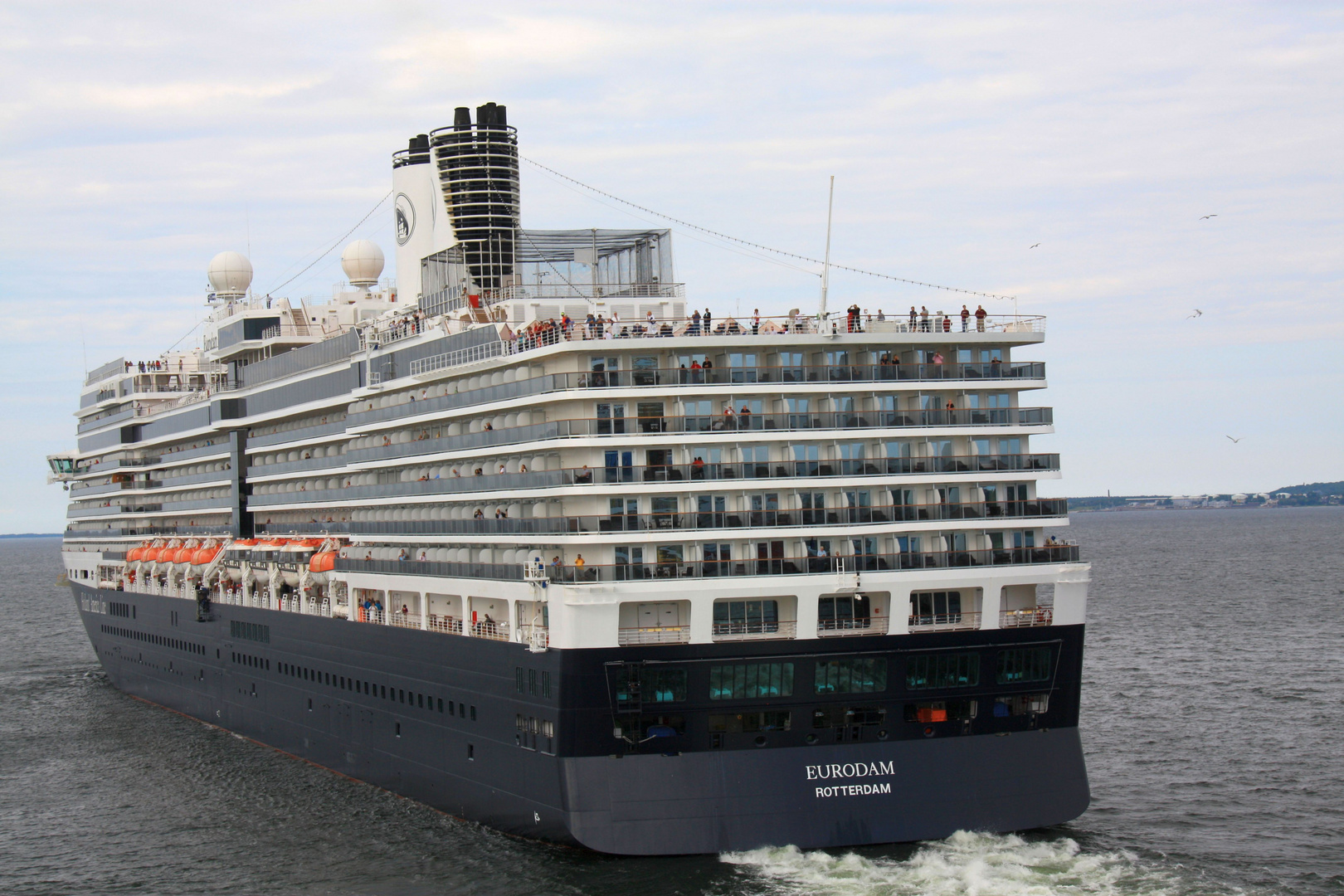 Eurodam leaving Tallin 07/06/2012