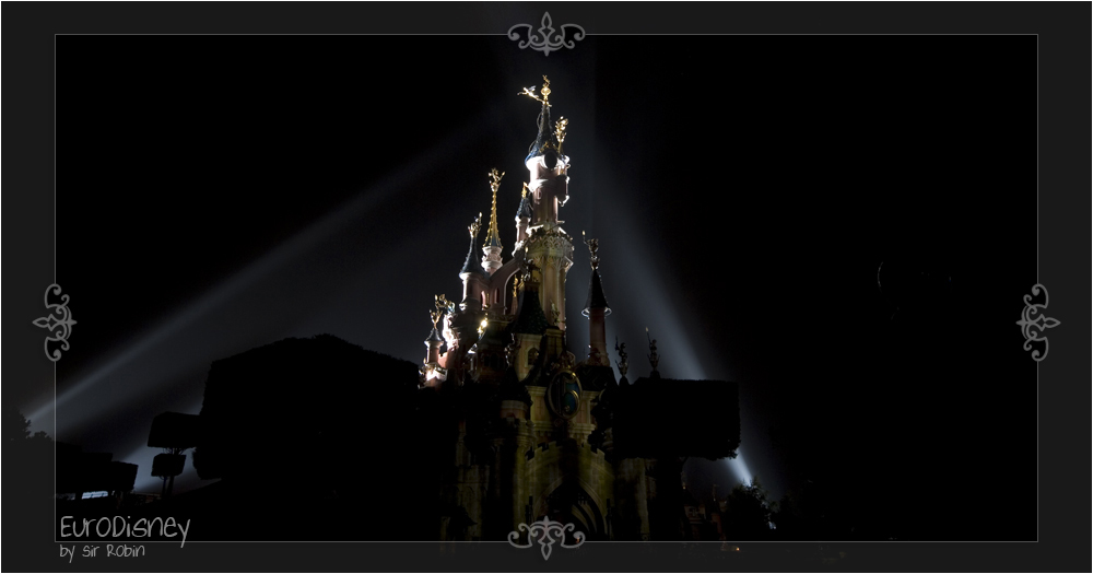 EuroDisney DreamCastle by Night