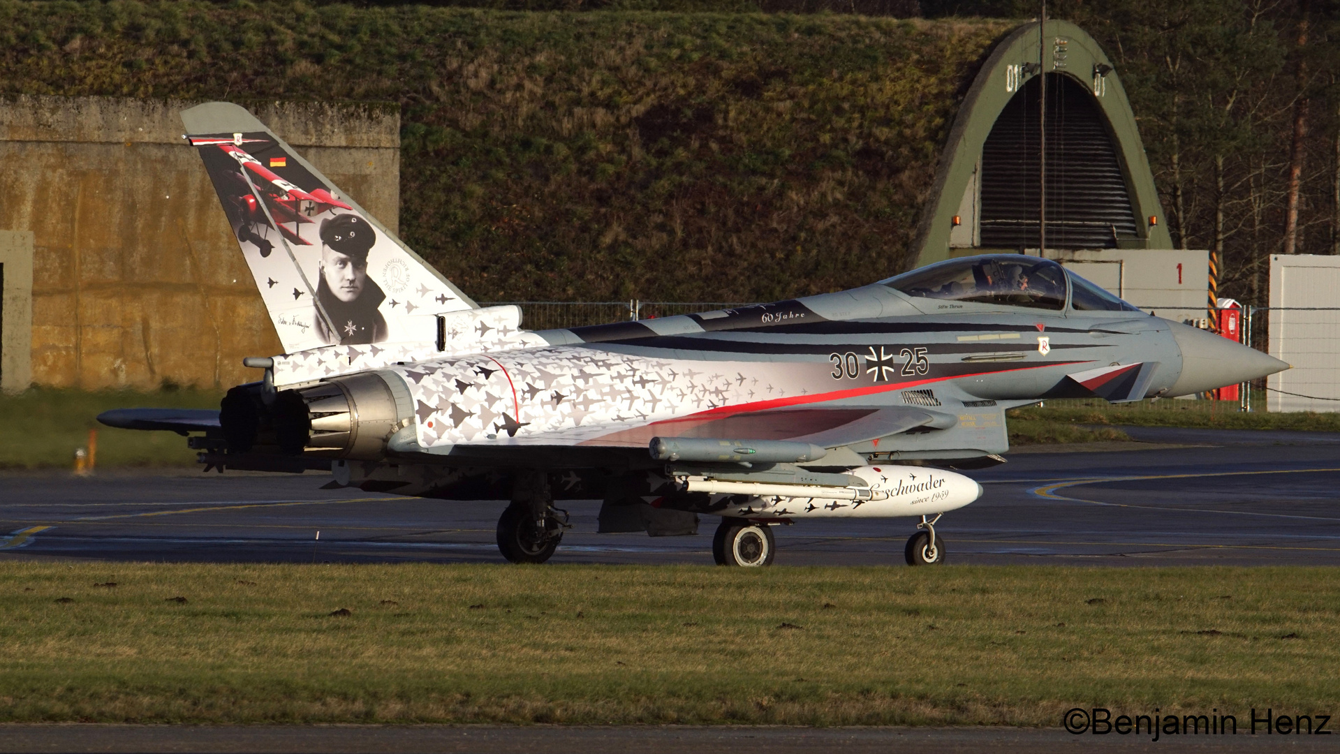 Eurofighter 30+25 at Wittmund Airbase (ETNT)