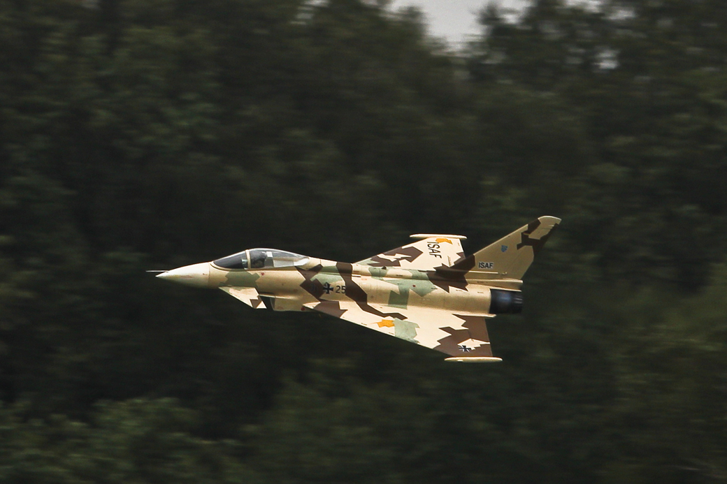 Eurofighter auf dem Flugplatzfest Neumünster