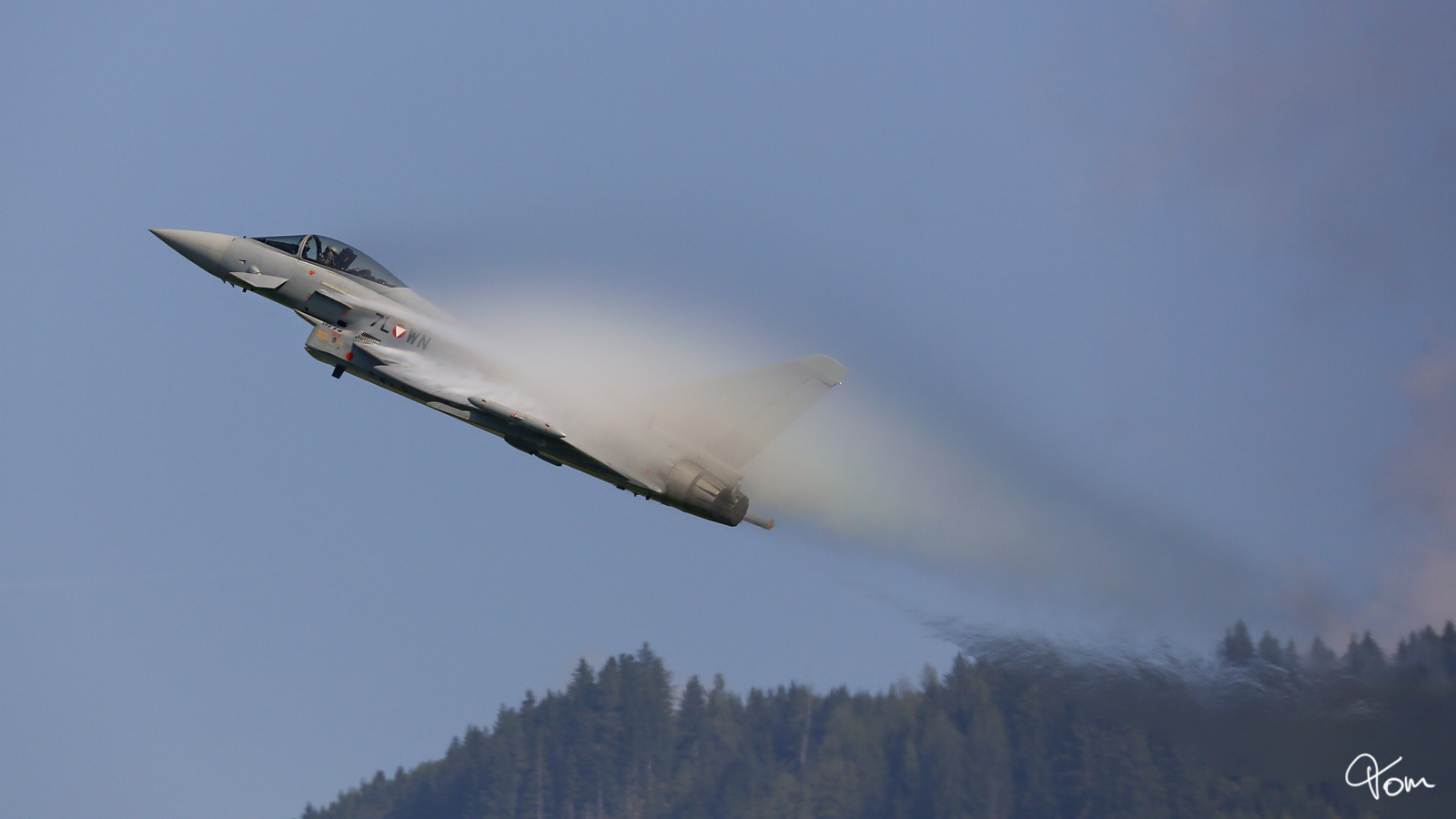 Eurofighter Display bei der Airpower 2016