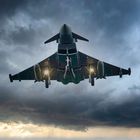 Eurofighter kurz vor der Landung......