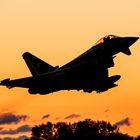 Eurofighter Start am Abend