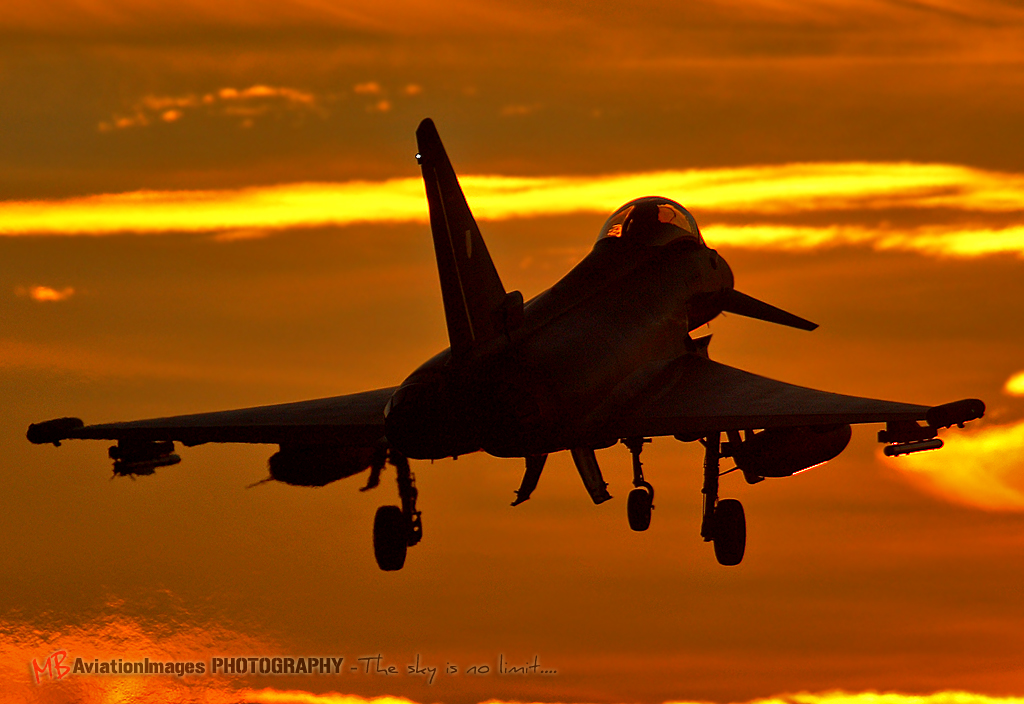 *** Eurofighter Sunset ***