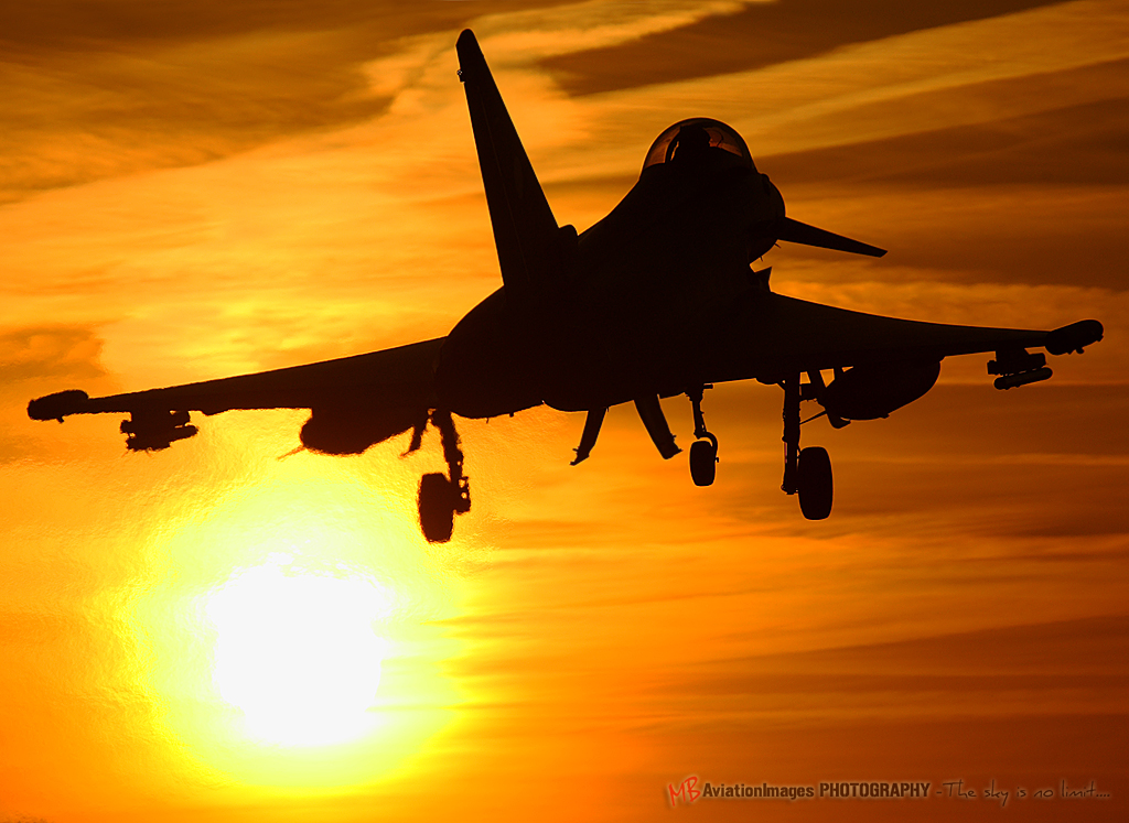 *** Eurofighter Sunset - Finally ***