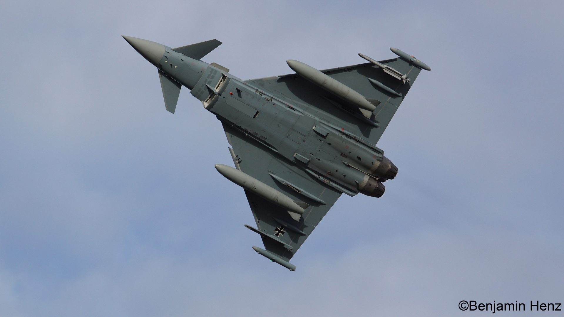 Eurofighter  take off at Wittmund Airbase (ETNT)