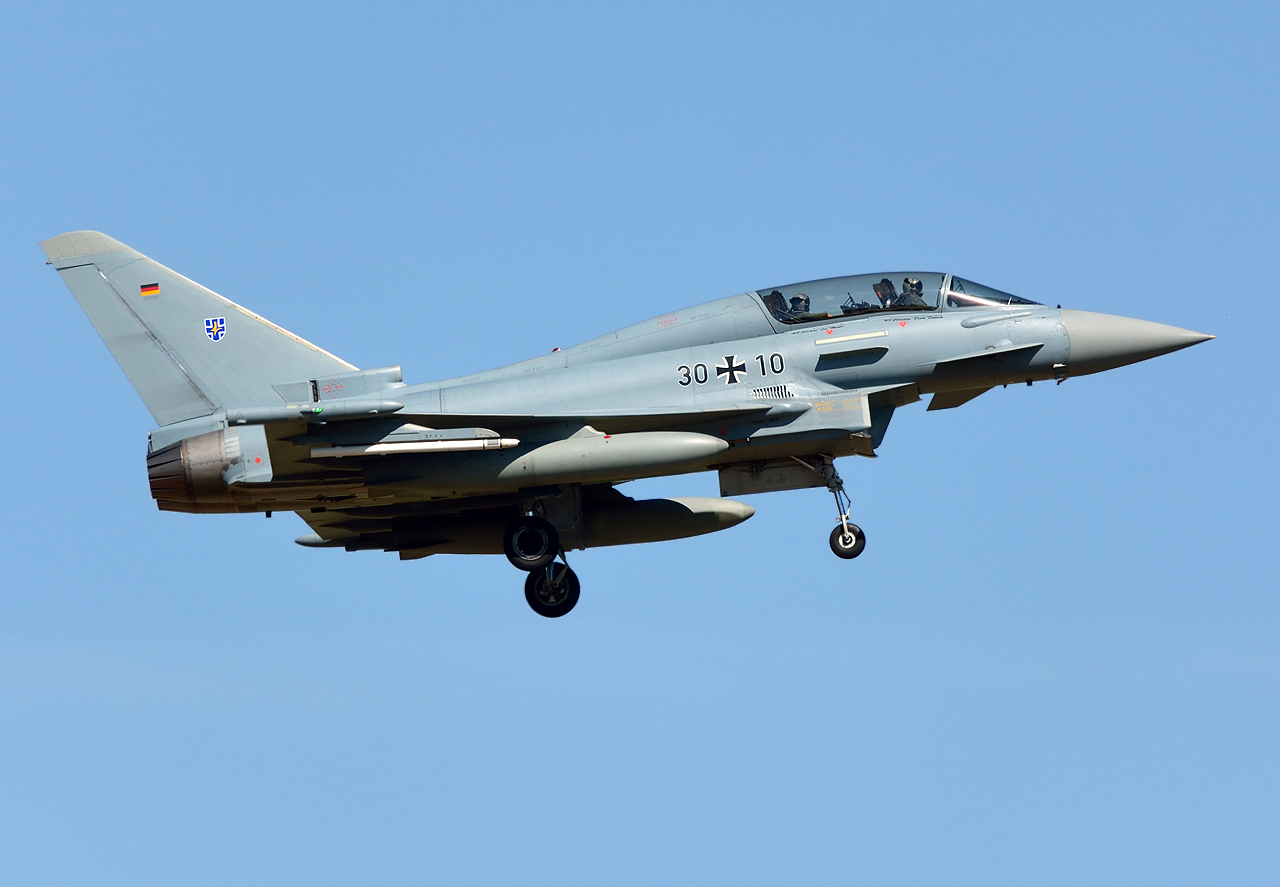 Eurofighter vom TaktLW 73 in Rostock-Laage