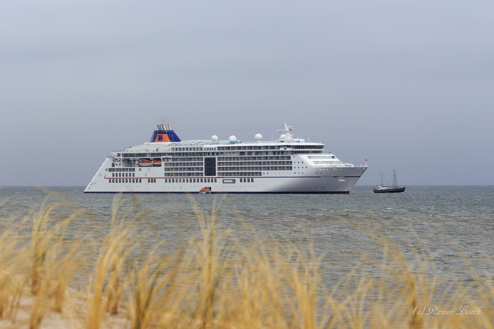 Europa 2 vor List auf Sylt