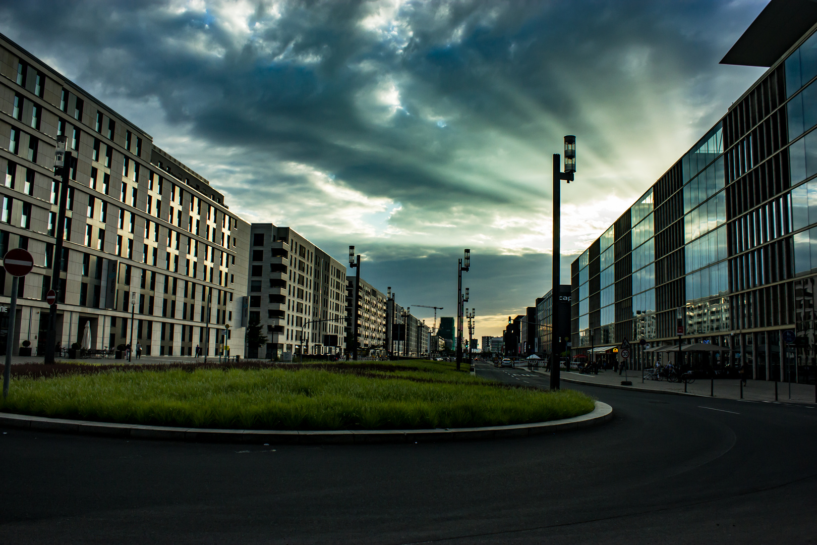 Europa-Allee in Frankfurt am Main