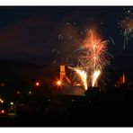 Europa-Feuerwerk über Volkach (II)