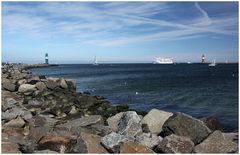 Europa liegt vor Warnemünde ...