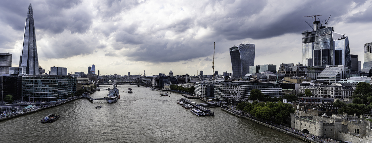 Europa, London, Themse, HMS Belfast