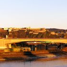 Europabrücke Koblenz und Festung Ehrenbreitstein
