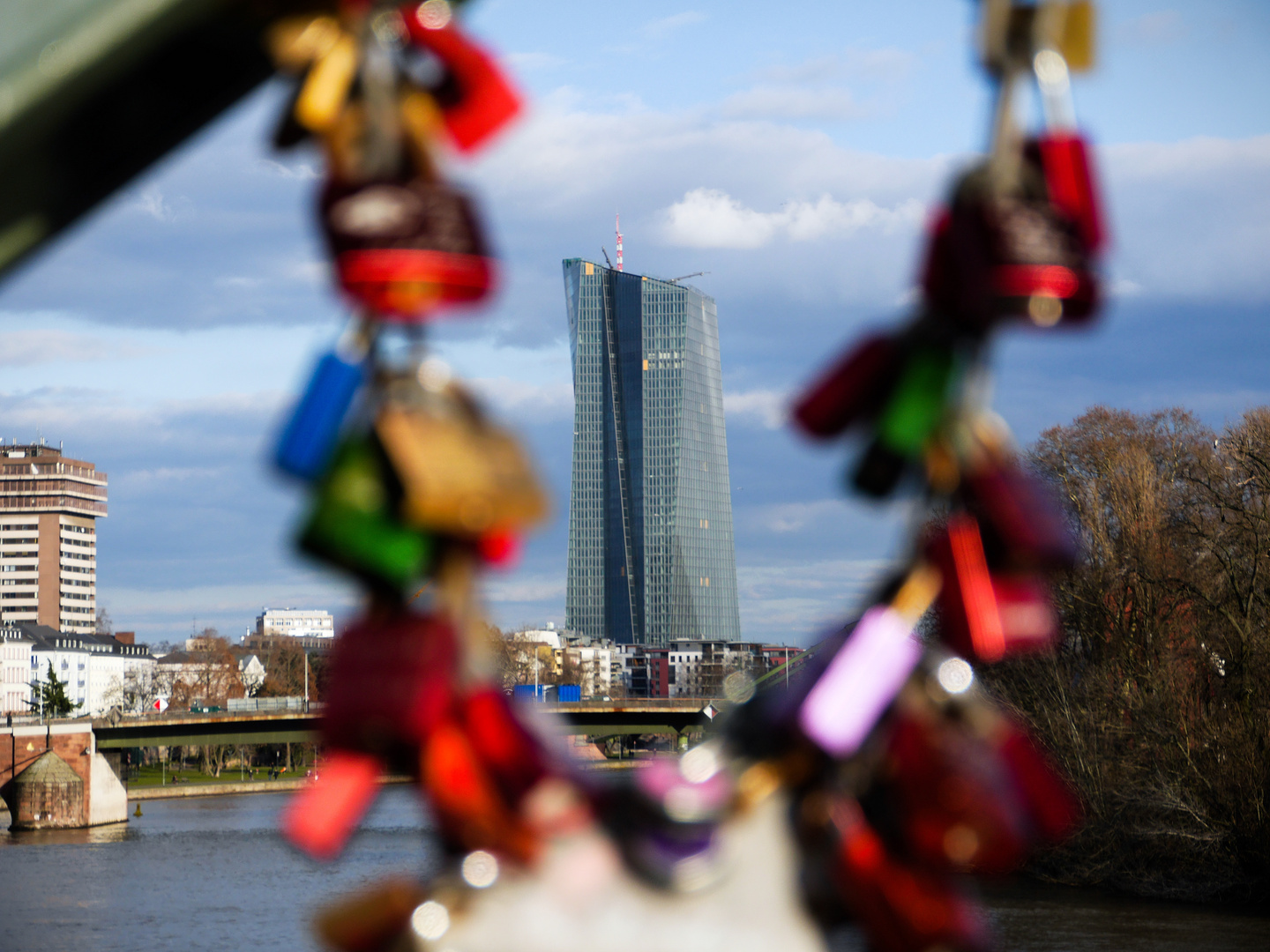 Europäische Zentralbank (EZB) in Frankfurt am Main