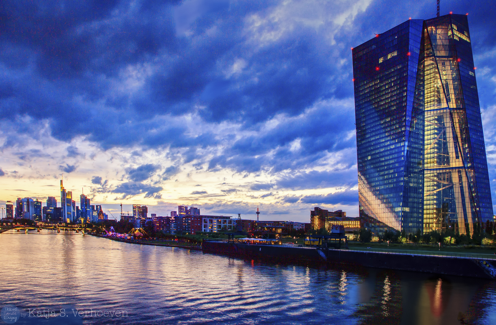 Europäische Zentralbank in Frankfurt