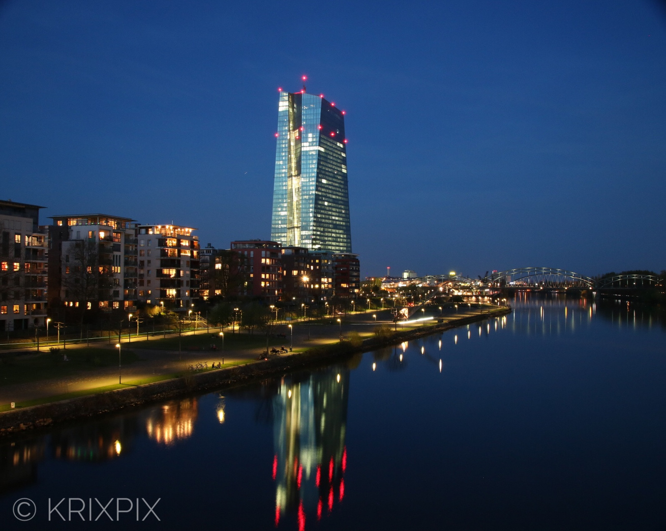 Europäische Zentralbank @Night