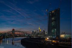 EUROPÄISCHE ZENTRALBANK UND SKYLINE