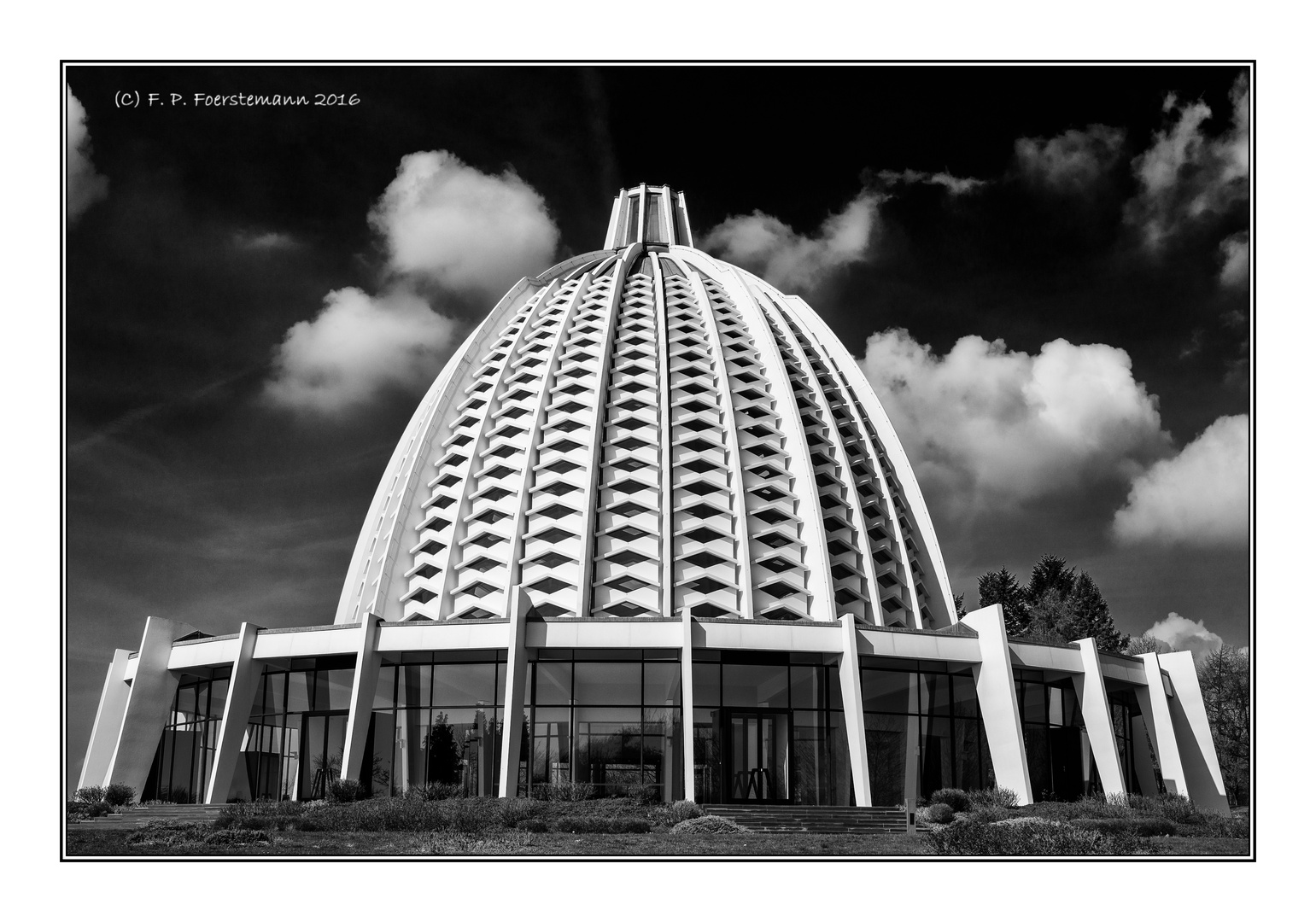 Europäischer Bahai-Tempel .