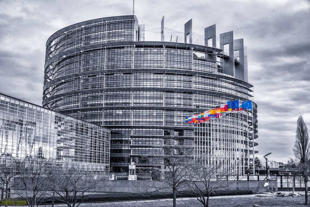 Europäisches Parlament in Straßburg Foto & Bild | france, world, digiart Bilder auf fotocommunity