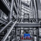 Europäisches Parlament in Straßburg Foyer zum Plenarsaal