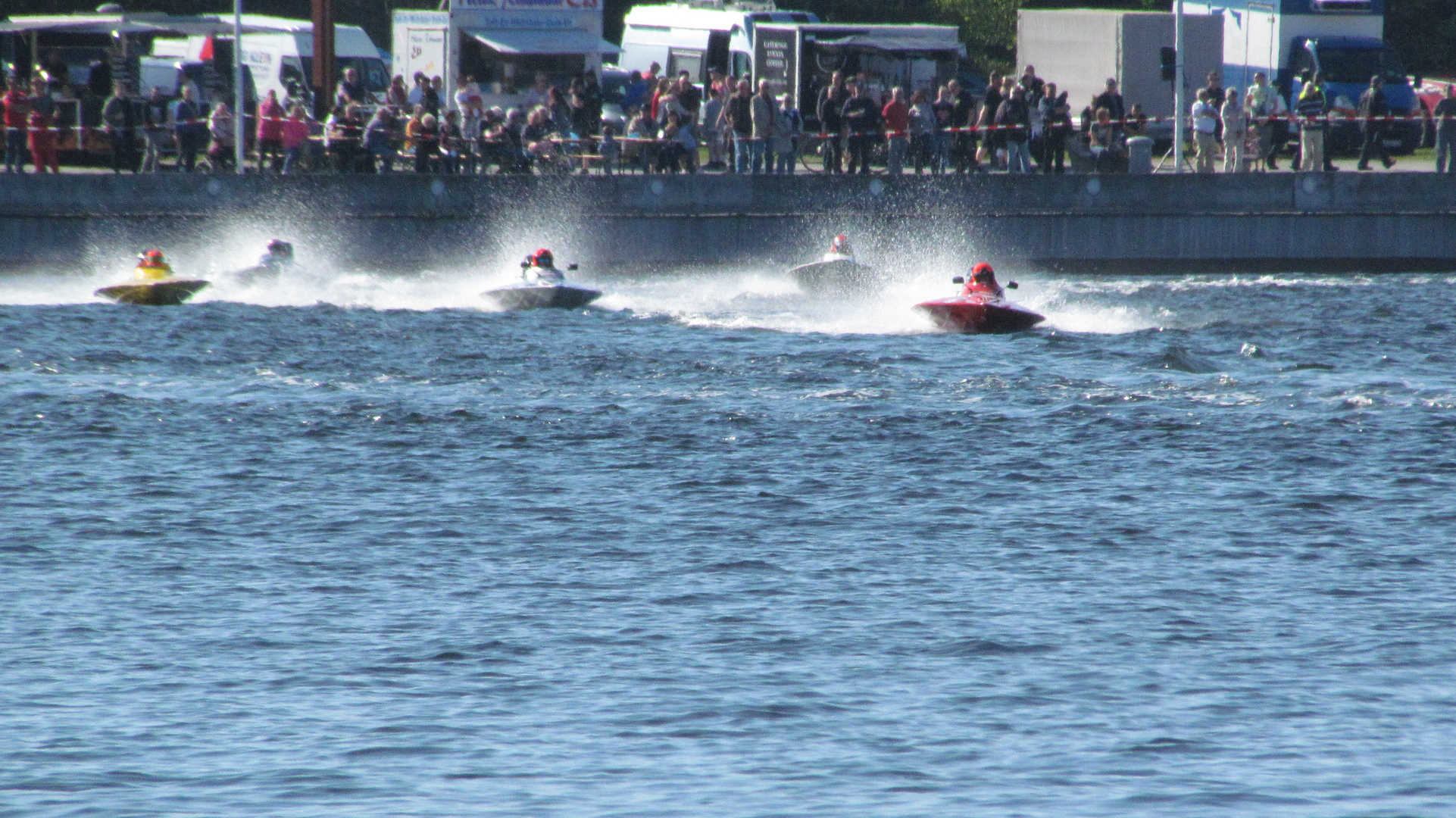 Europameisterschaft  der Motorboote in Rendsburg