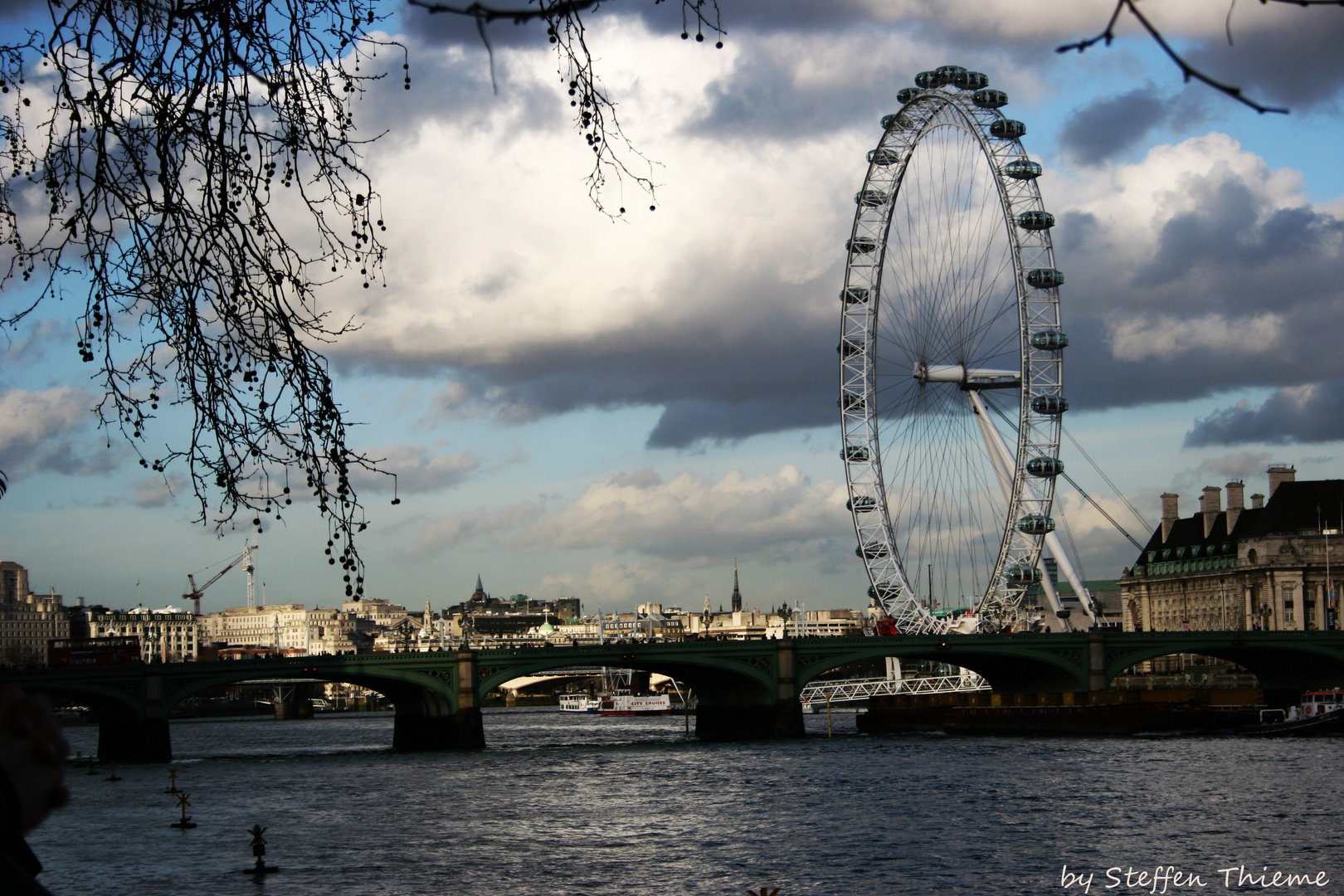 Europas größtes Riesenrad: London eye.