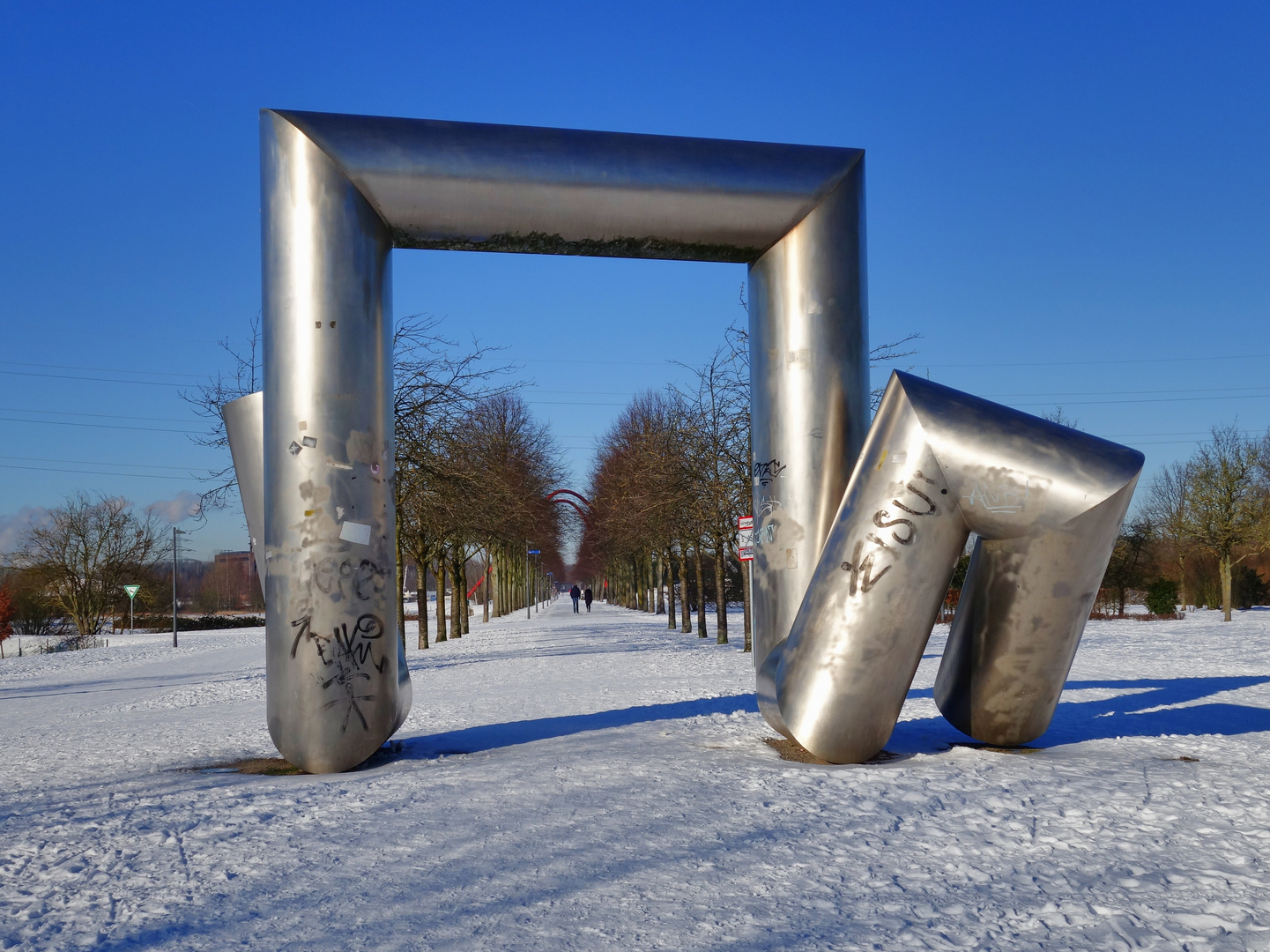 Europator im Nordsternpark Gelsenkichen. Foto vom Februar 2021