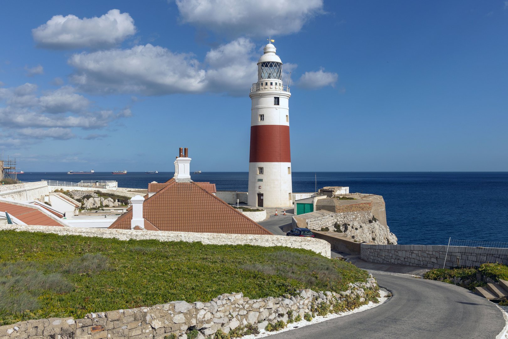 Europe Point Lighthouse - of the British Overseas Territory of Gibraltar