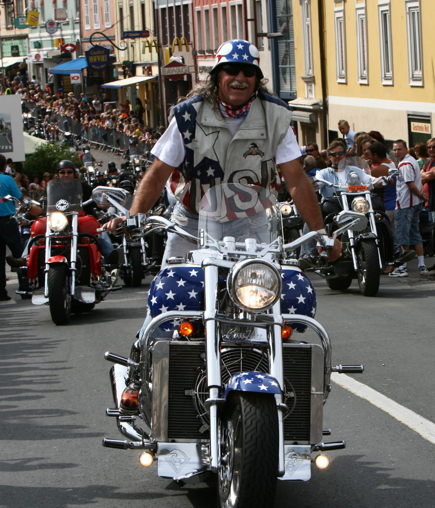 European Bike Week 08 Die große Harleyparade Villach