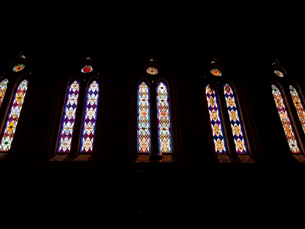 European influence in a Basilica in India