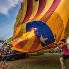 European night balloons