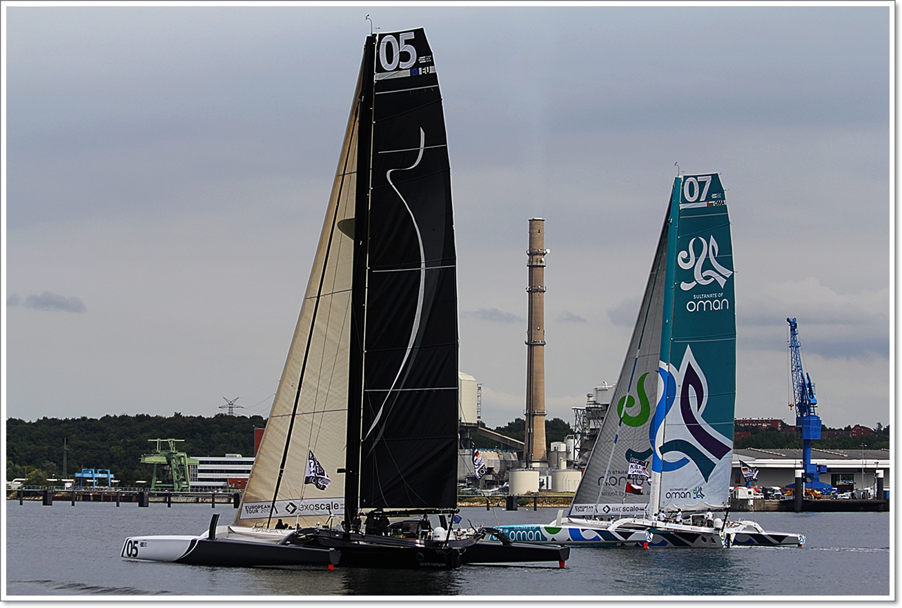 Europeantour 2012 der Trimarane