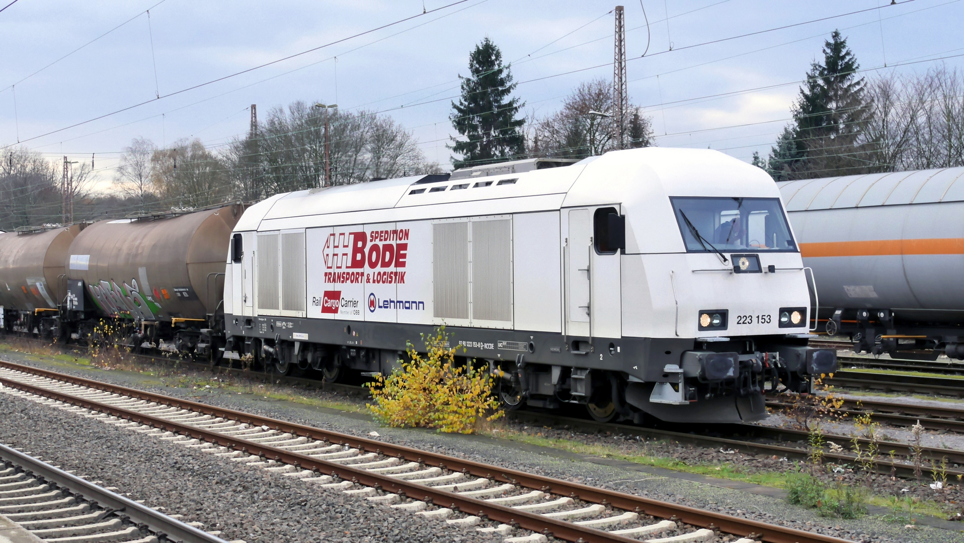 Eurorunner im Bahnhof Gladbeck West