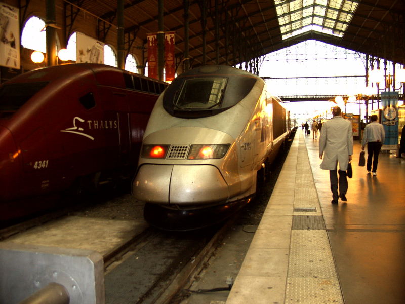 Eurostar à Paris-Nord