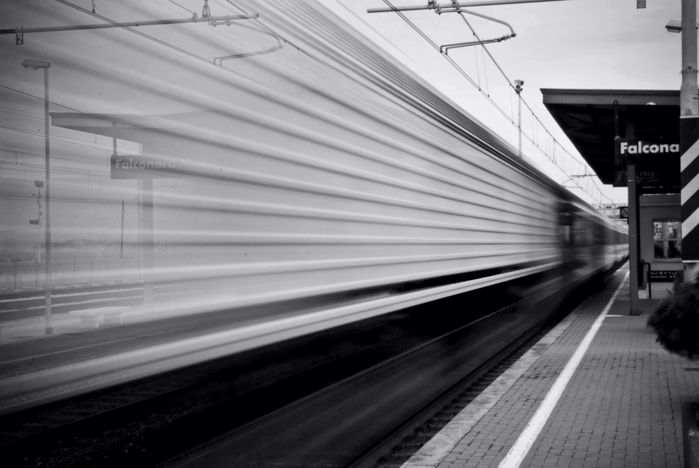 Eurostar City at Falconara Rail Station