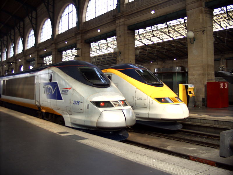 Eurostar-Züge 3226 und 3312