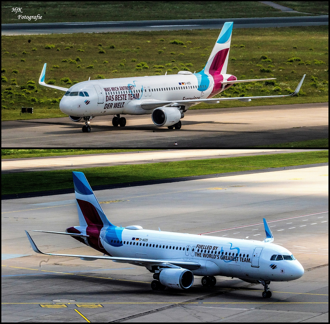 Eurowings A320-200 D-AIZS - Livery 